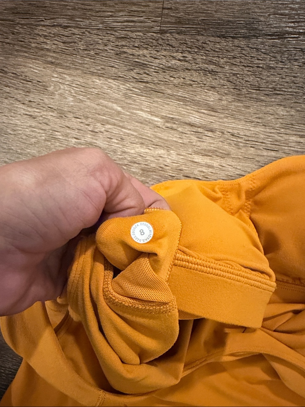 lululemon athletica Orange Sleeveless Fitted Romper - Picture 4 of 4